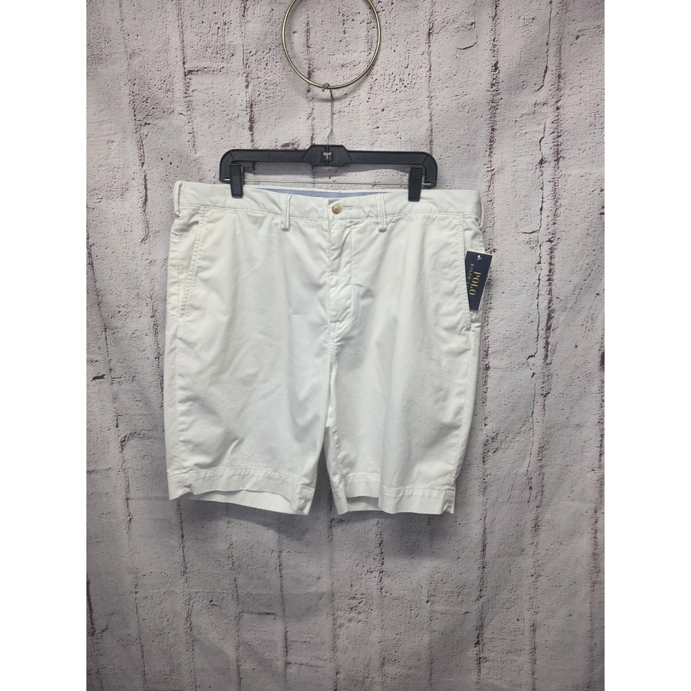 Polo Ralph Lauren White Chino Shorts‎ Golf Size 38